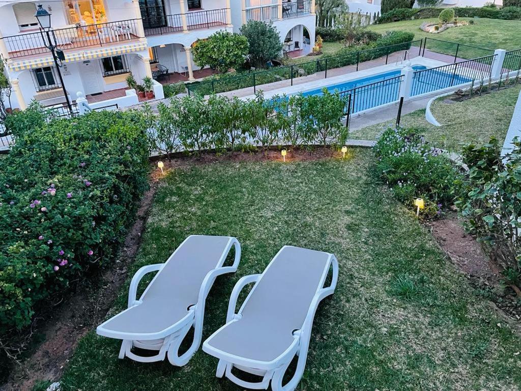 شقة Lux 2 Kmr App Stella Blanca Met Zwembaden Airco En Zeezicht فوينخيرولا المظهر الخارجي الصورة